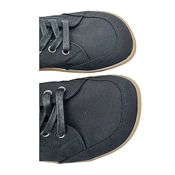 Tipsietoes Natural Cotton Black Canvas Barefoot Sneakers Sz  EU47 US 13 Wide Toe - Picture 9 of 10